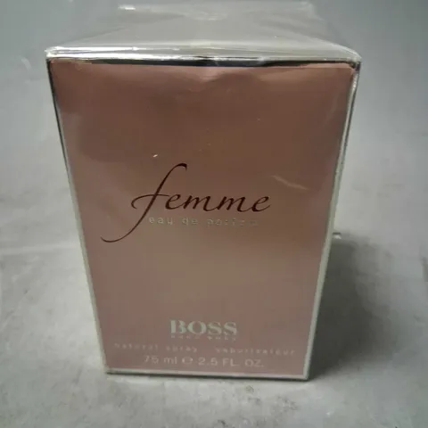 BOXED AND SEALED HUGO BOSS FEMME EAU DE PARFUM 75ML 