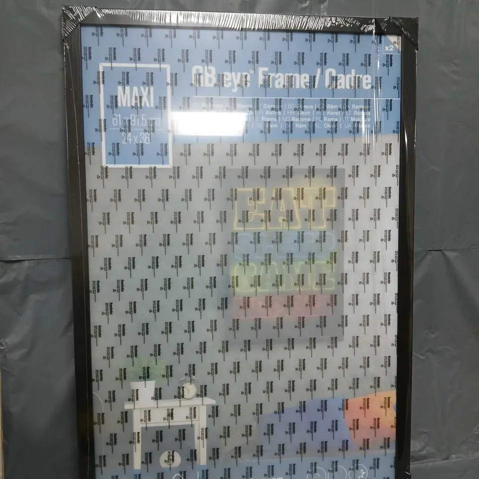 GB EYE MAXI POSTER FRAME - COLLECTION ONLY