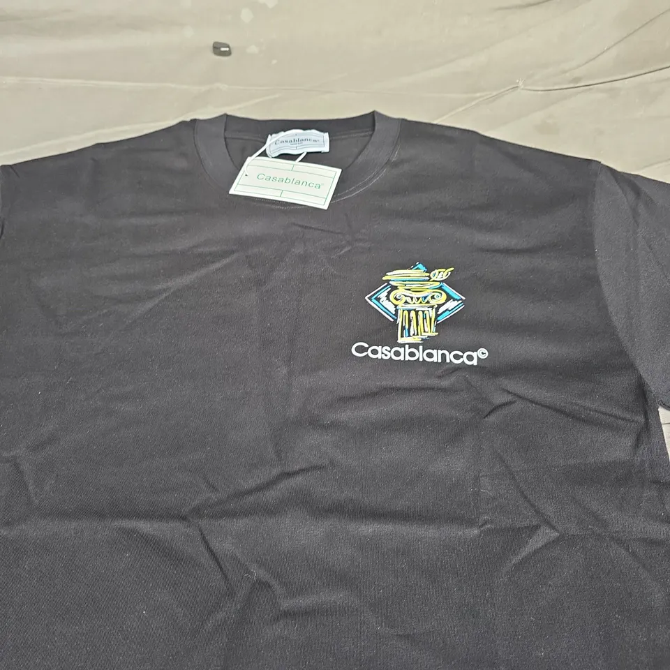 CASABLANCA GRAPHIC TEE - SIZE LARGE