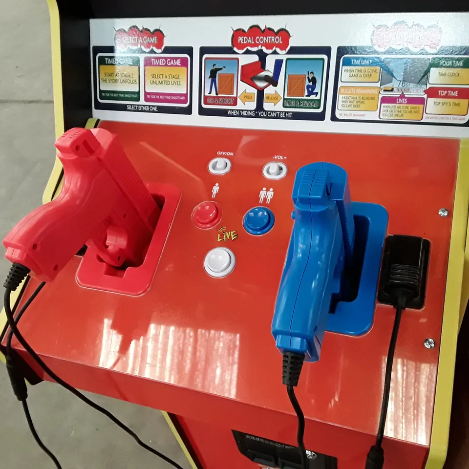 TIME CRISIS DELUXE ARCADE MACHINE RRP £699