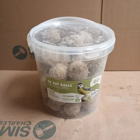 SUET SHOP BIRD FEED 50 FAT BALLS - COLLECTION ONLY