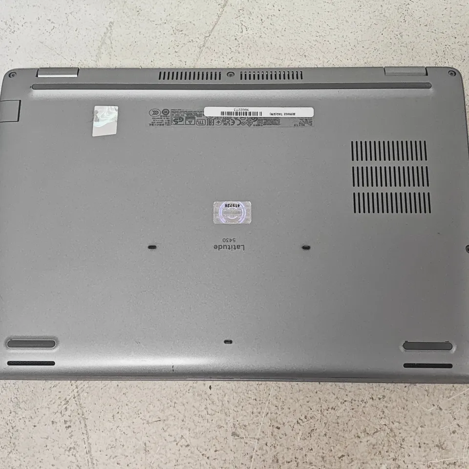 UNBOXED DELL LATITUDE 5430 INTEL I5 LAPTOP IN SILVER