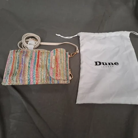 DUNE LONDON OVER THE SHOULDER CLUTCH BAG