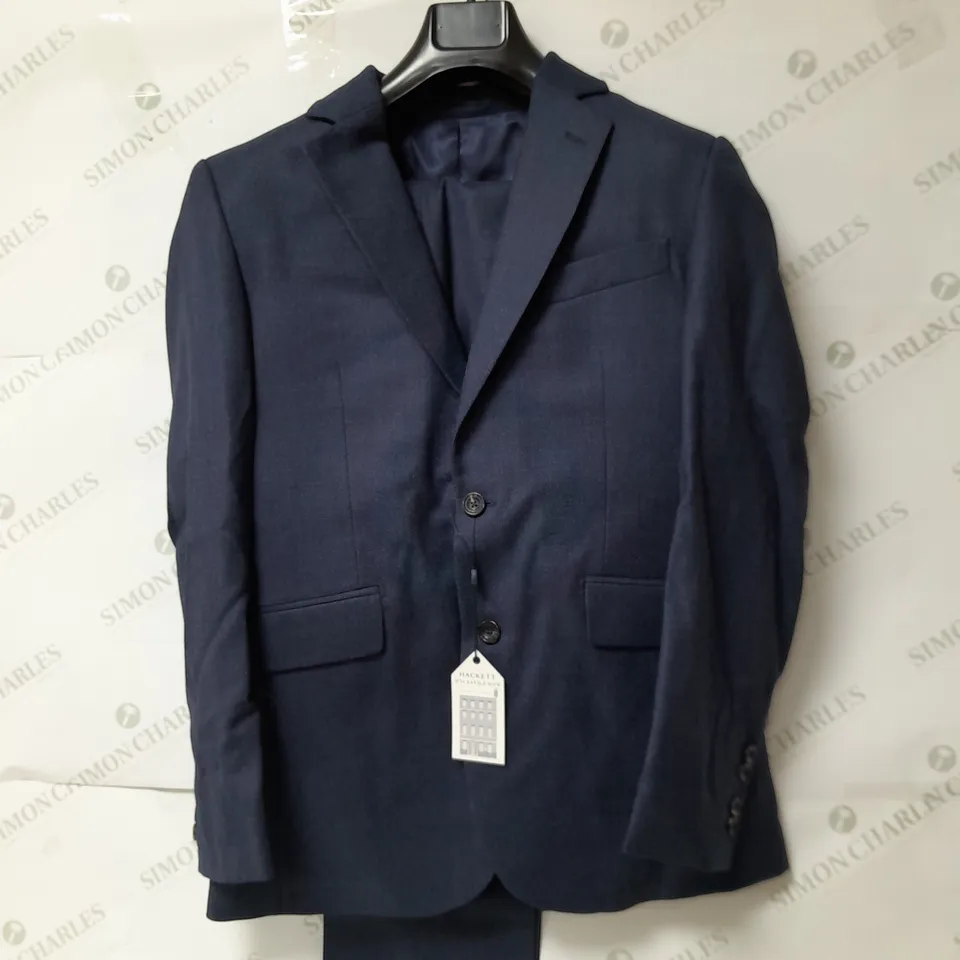 HACLETT NO.14 SAVILLE ROW SUIT JACKET AND TROUSERS IN BRIGHT NAVY 38R