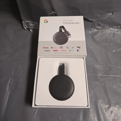 BOXED GOOGLE CHROMECAST