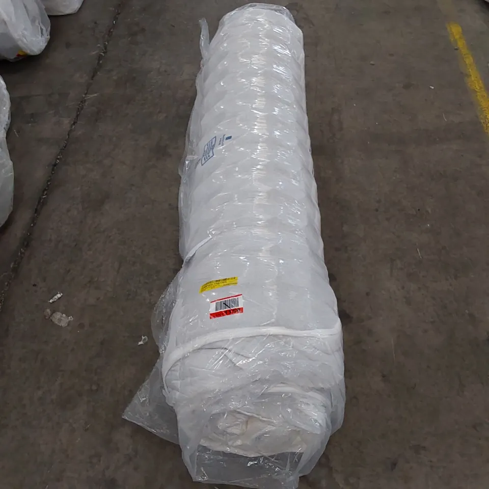 QUALITY BAGGED AND ROLLED 5' SERENITY HYBRID COIL AND MEMORY FOAM MATTRESS 