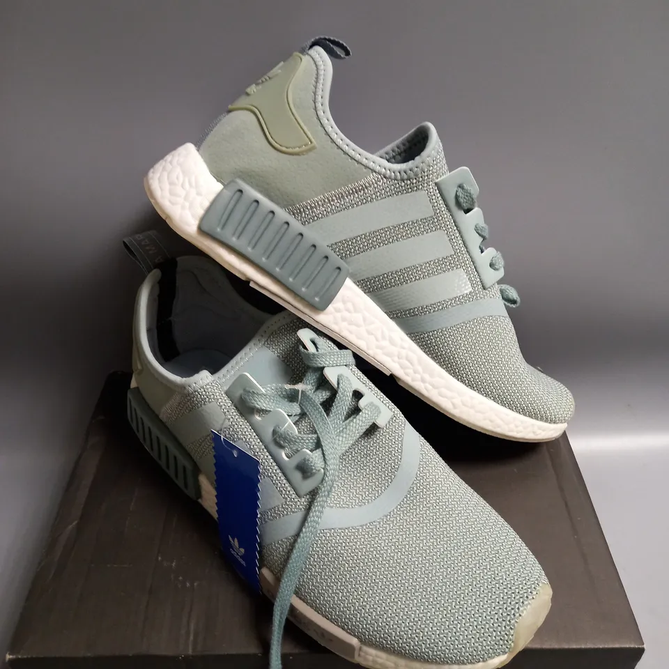 MENS ADIDAS RUNNING SHOES BLUE UK SIZE 9