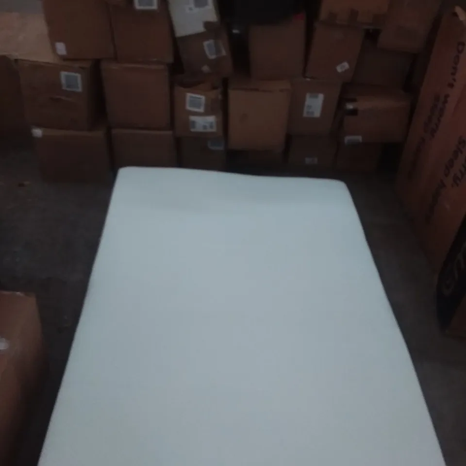 (UNPACKAGED) THE EMMA DOUBLE MATRESS GREY/WHITE