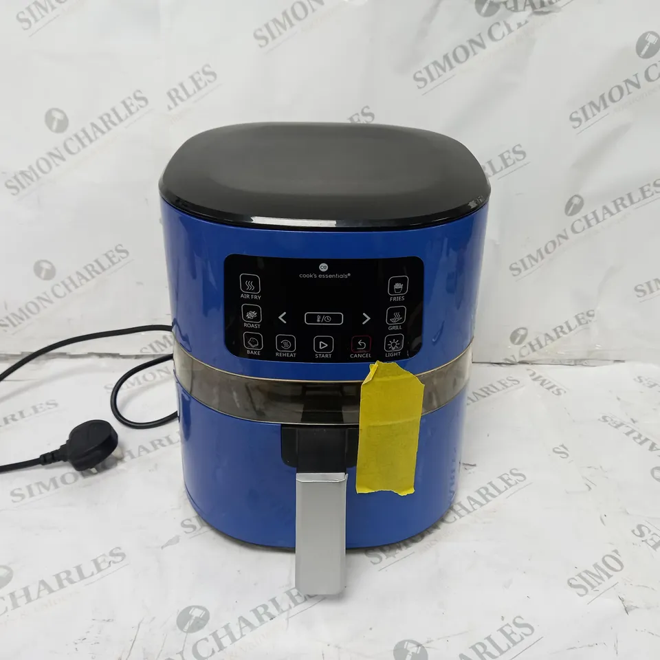 COOK'S ESSENTIALS 4.0L AIR FRYER - SAPPHIRE