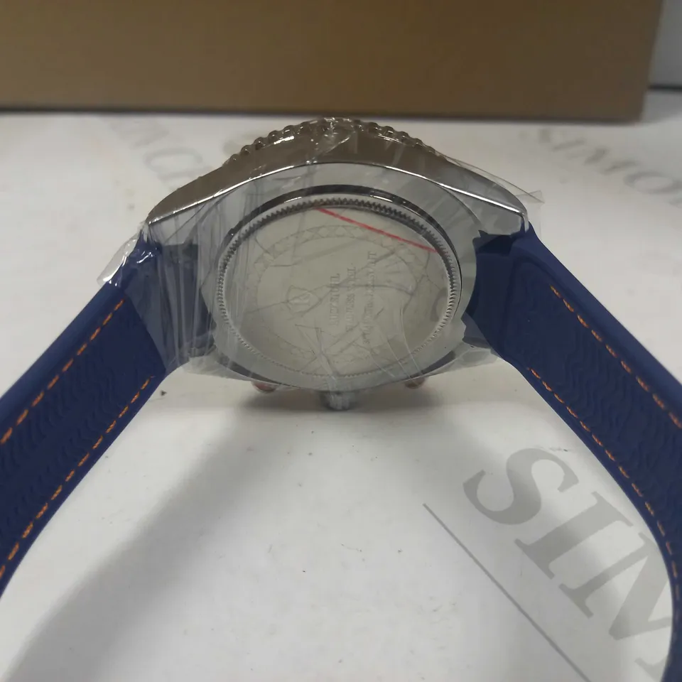 RUCKSTUHL CHRONOGRAPH STYLE RUBBER STRAP WATCH RRP £560