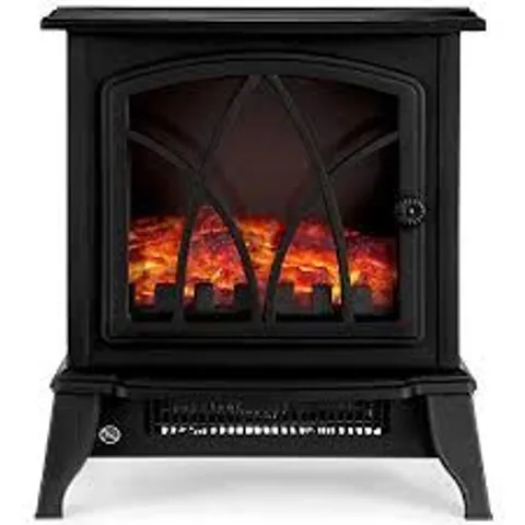 BOXED NETTA ELECTRIC FIREPLACE STOVE HEATER - 2000W