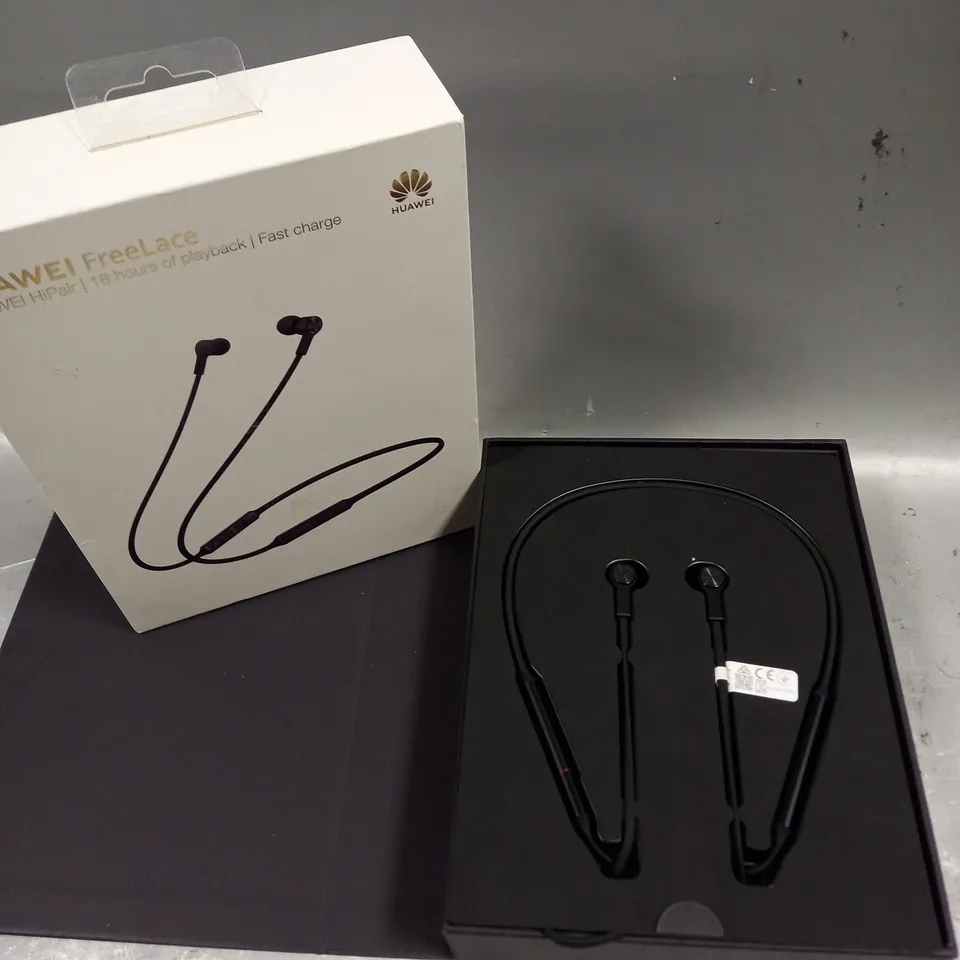 BOXED HUAWEI FREELACE WIRELESS EARPHONES 