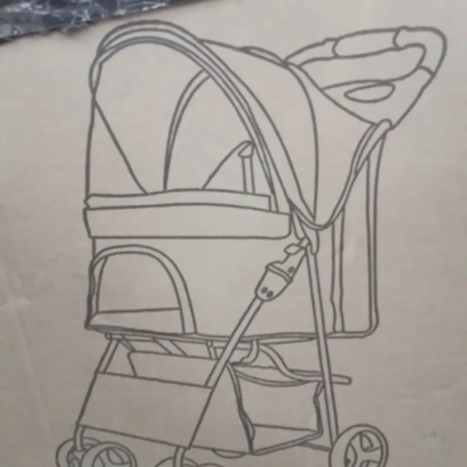 BOXED PROFESSIONAL PET STROLLER