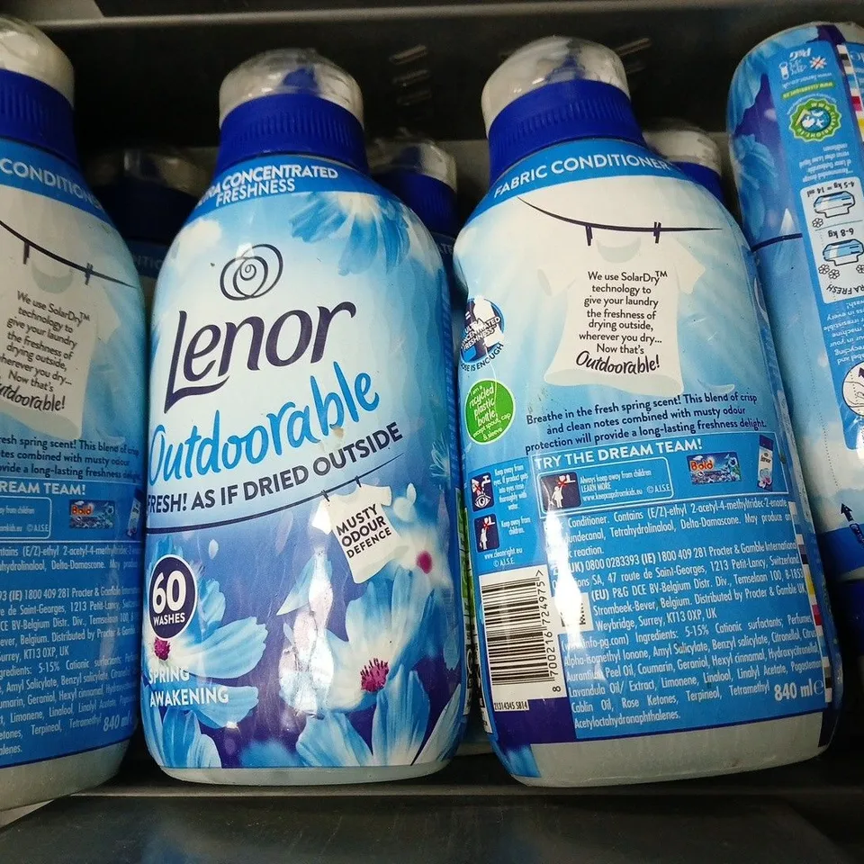 8 LENOR OUTDORABLE FABRIC CONDITIONER (6X340ML) - COLLECTION ONLY