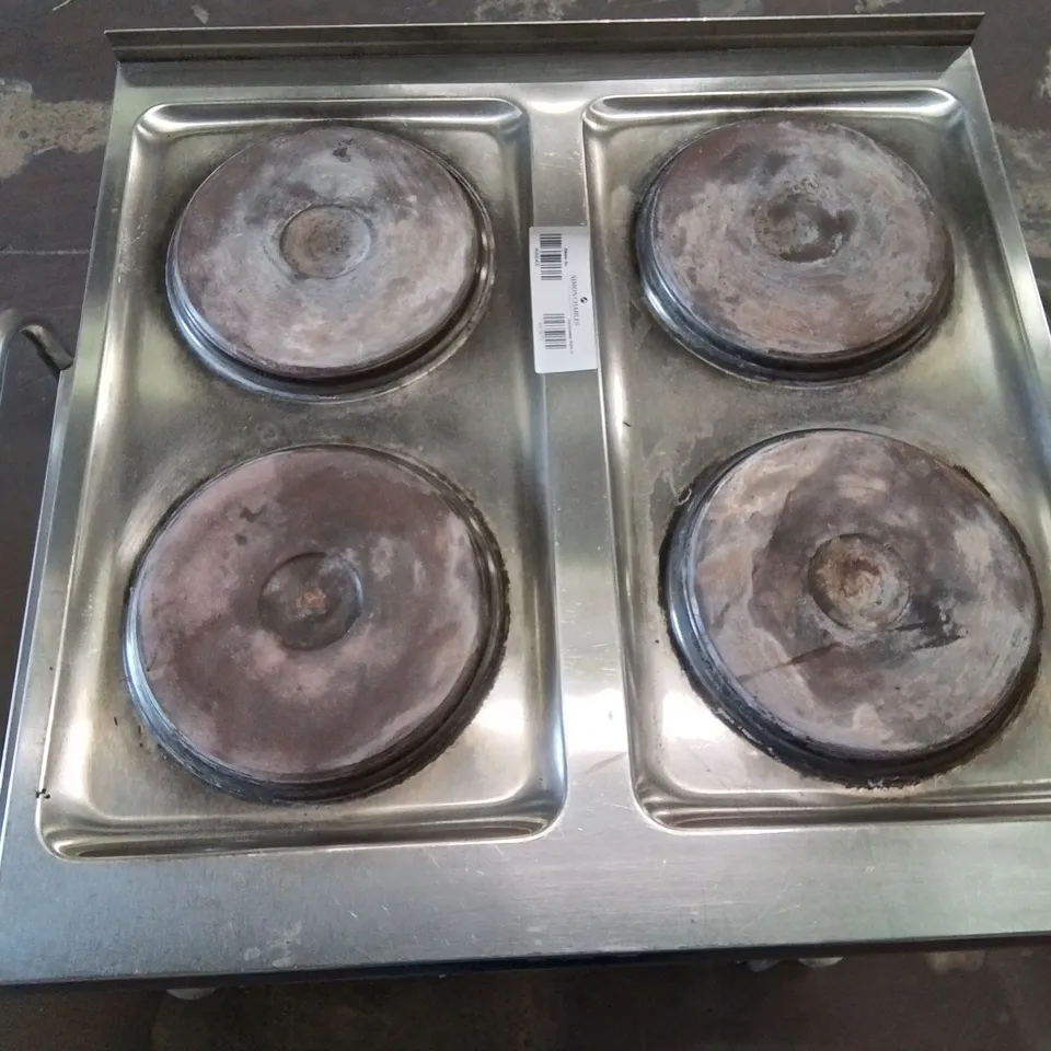 STAINLESS STEEL 4 HOB COOKER