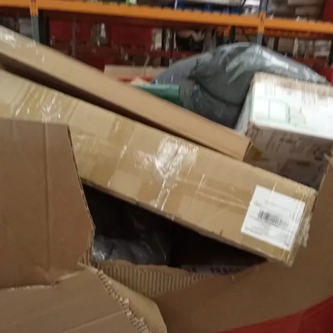 PALLET OF ASSORTED HOUSEHOLD GOODS AND PRODUCTS TO INCLUDE;LED CEILING LIGHT,BABY BASSINET,HIGH CHAIR
