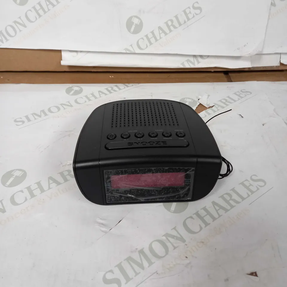 ASDA TECH FM ALARM CLOCK