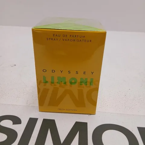 BOXED AND SEALED ODYSSEY LIMONI FRESH EDITION 100ML EAU DE PARFUM