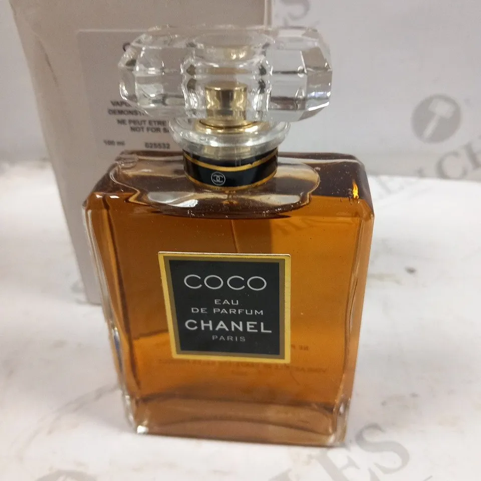 BOXED CHANEL PARIS COCO EAU DE PARFUM 100ML DEMONSTRATION TESTER