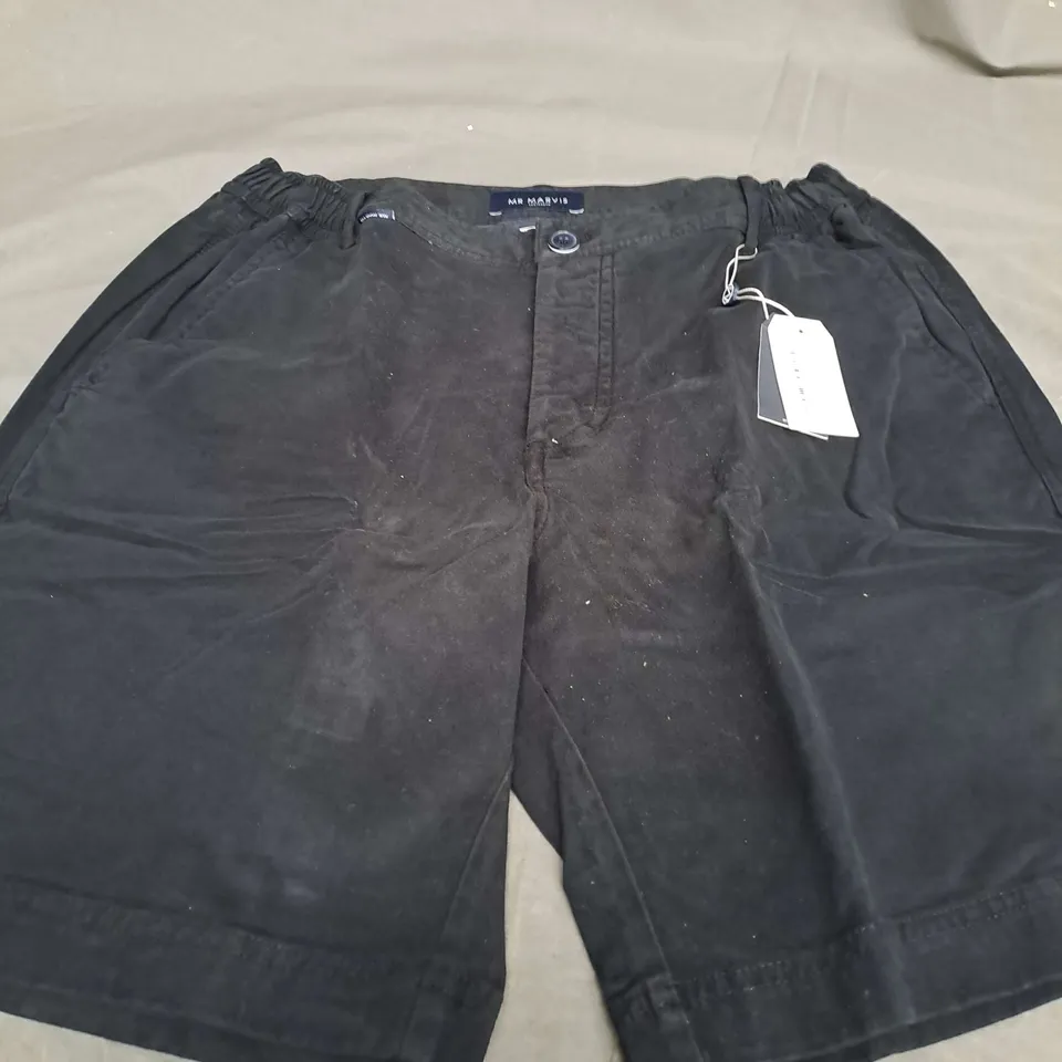 MR MARVIS BLACK SHORTS - W34