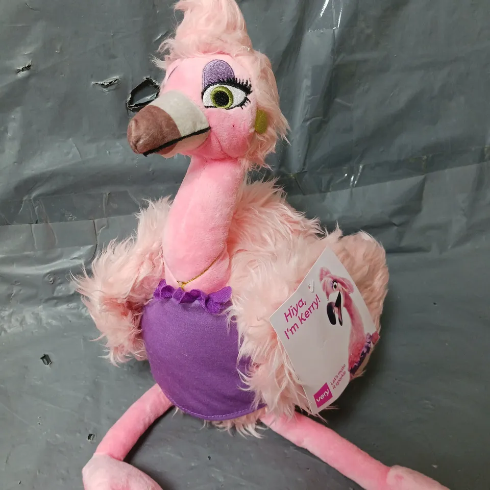 KERRY THE FLAMINGO PLUSH TOY