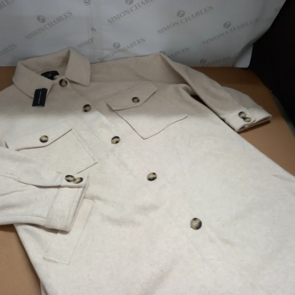DOROTHY PERKINS LONGLINE SHACKET - UK 16