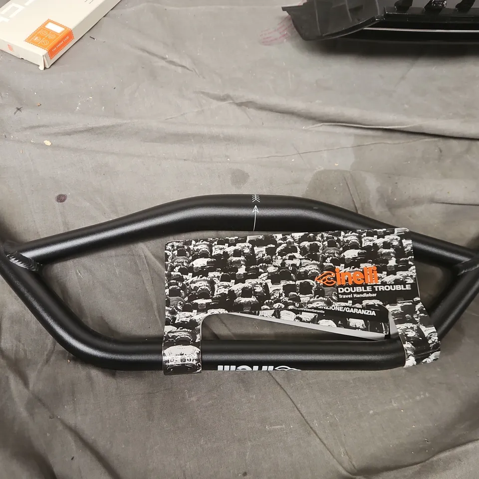 CINELLI DOUBLE TROUBLE TRAVEL HANDLEBAR – BLACK