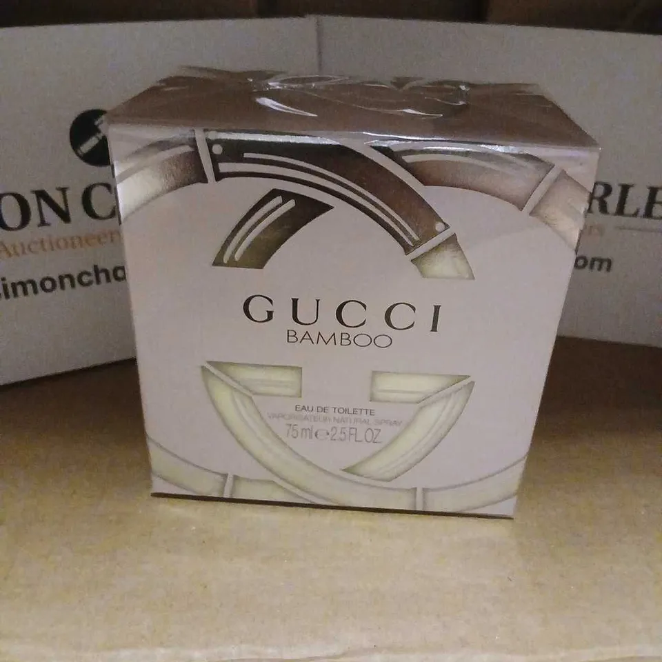 BOXED GUCCI BAMBOO EAU DE TOILETTE SPRAY 75ML 