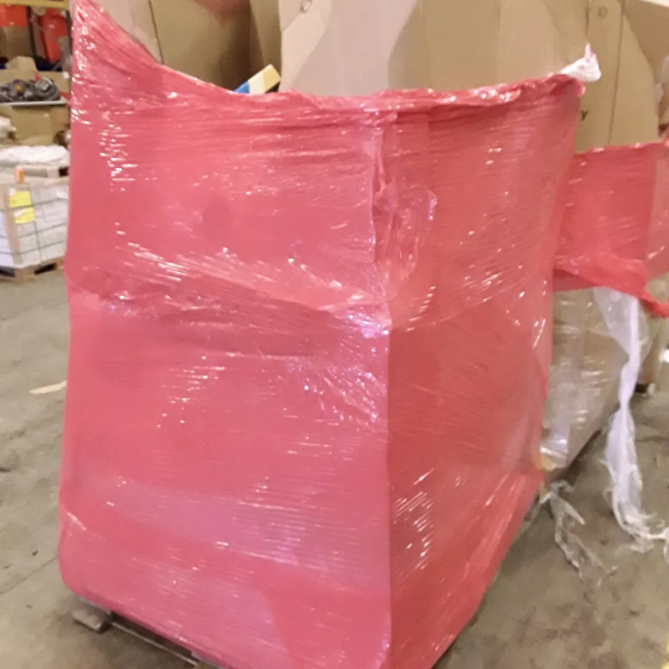 PALLET OF ASSORTED PRODUCTS INCLUDING GREEN CHRISTMAS TREE, SUPER SOFT PLAY MAT, MYWORLD KIDS MAP, TV STAND