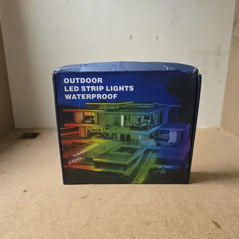 OUTDOOR LED STRIP LIGHTS WATERPROOF BOXED