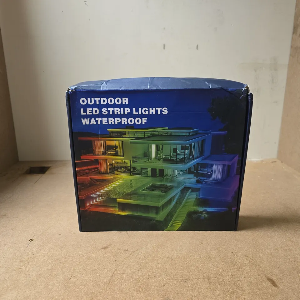 OUTDOOR LED STRIP LIGHTS WATERPROOF BOXED