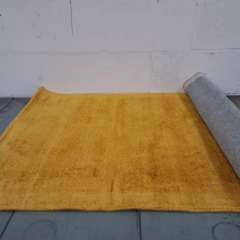 BRAND NEW PACO HOME YELLOW GLORY RUG SIZE 80CM X 150CM