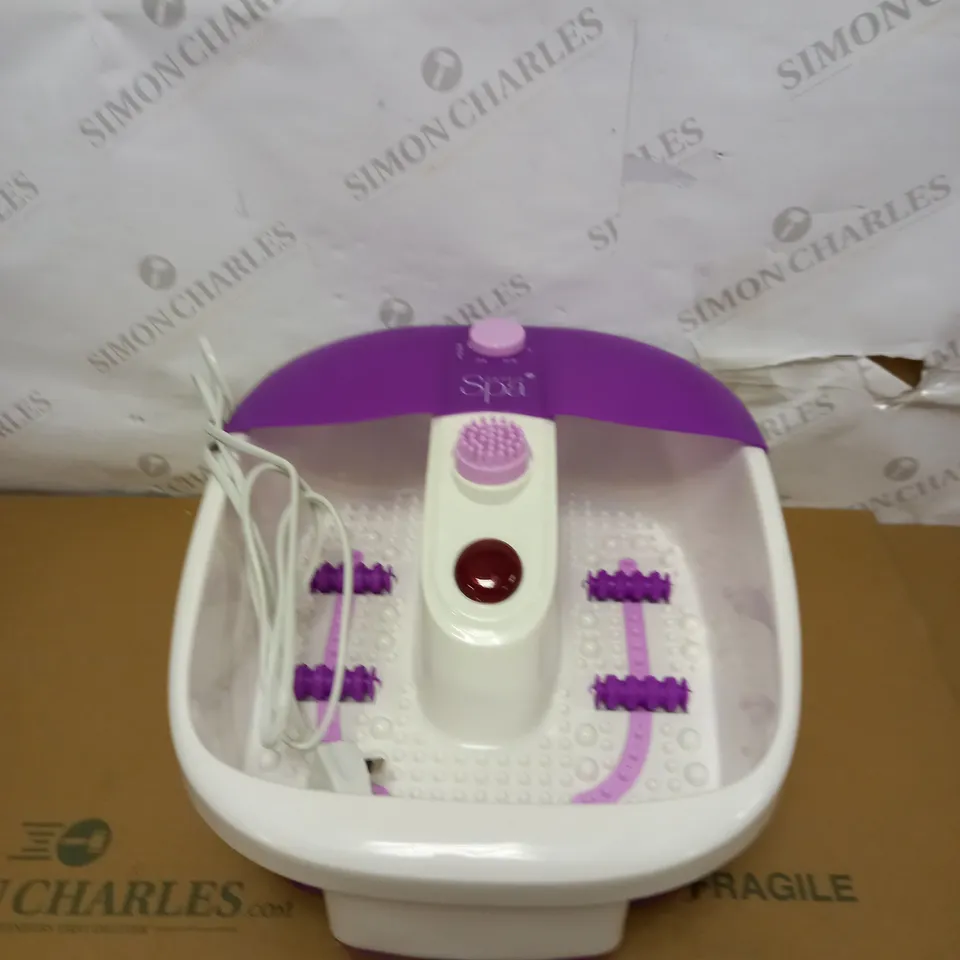 SENSIO FOOT SPA MASSAGER PEDICURE BATH