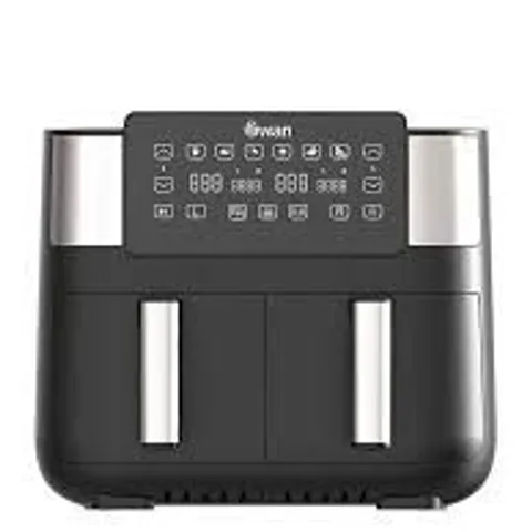 BOXED SWAN 7.6L DUAL AIR FRYER IN BLACK