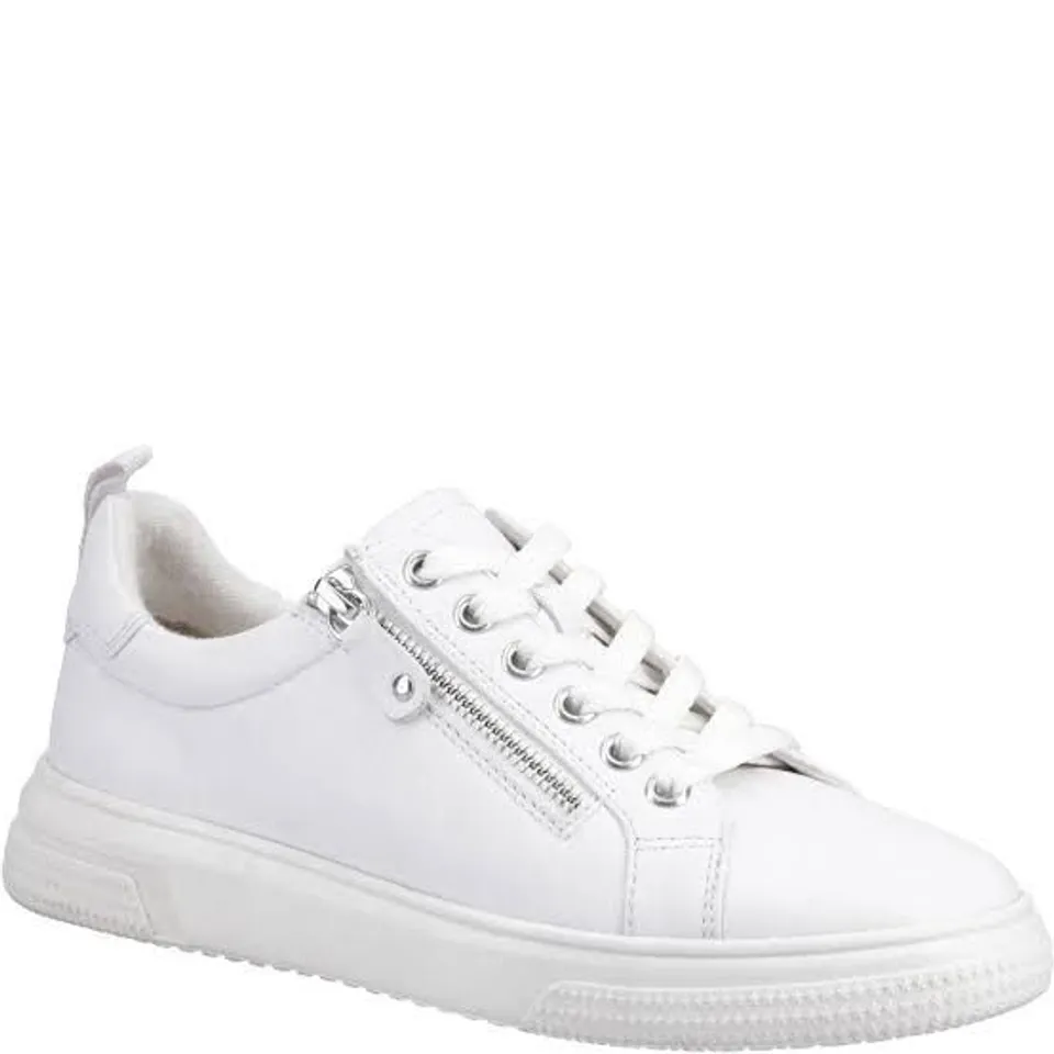 BOXED PAIR OF HUSH PUPPIES MARTHA TRAINERS - UK SIZE 6