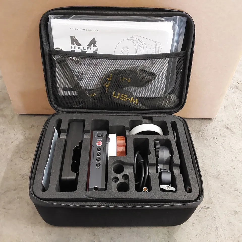 BRAND NEW BOXED TILTA NUCLEUS M FOLLOW FOCUS WIRELESS LENS CONTROL SYSTEM FOR DSLR MIRRORLESS CAMERA LENS, WITH FIZ HAND UNIT WLC-T03-K1 (1 BOX)