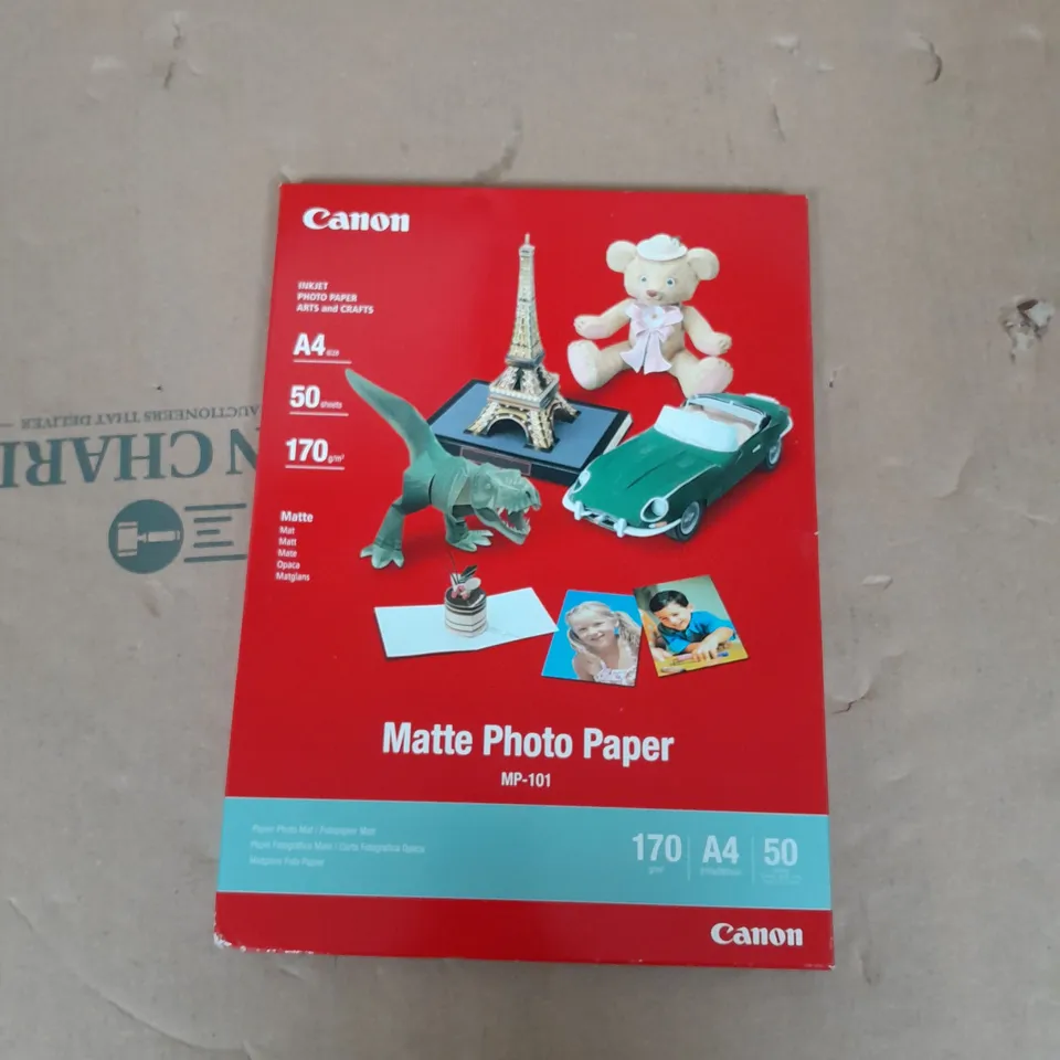 CANON MATTE PHOTO PAPER MP-101 50 SHEETS 