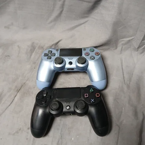 SONY DUALSHOCK 4 WIRELESS CONTROLLERS (PS4) – BLUE & BLACK, SET OF 2