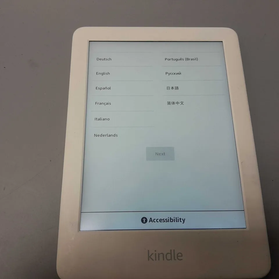 AMAZON KINDLE IN WHITE - J9G29R