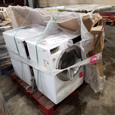 PALLET OF APPROXIMATELY 2 UNPROCESSED RAW RETURN WHITE GOODS TO INCLUDE