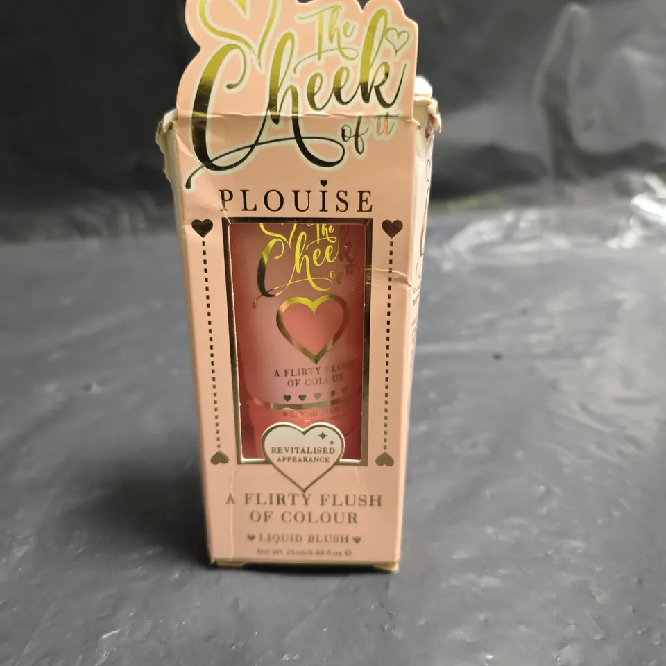 PLOUISE THE CHEEK OF IT LIQUID BLUSH – A FLIRTY FLUSH OF COLOUR  - CUTIE CAKE