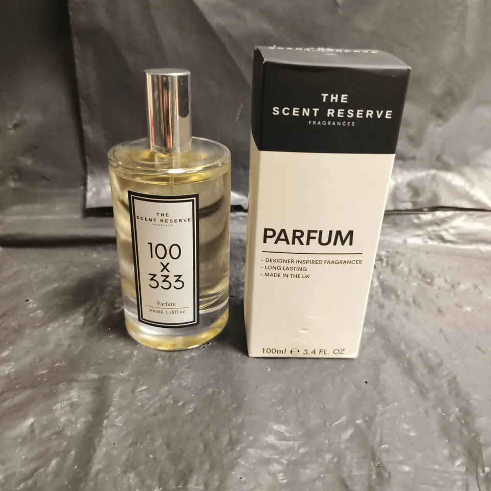 THE SCENT RESERVE PARFUM 100X333 – 100 ML, BOXED
