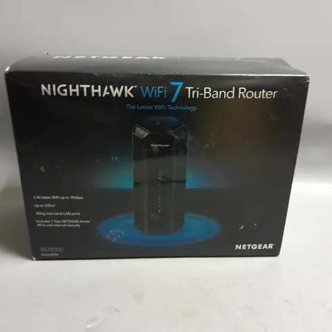 BOXED NETGEAR NIGHTHAWK WIFI 7 TRI-BAND ROUTER
