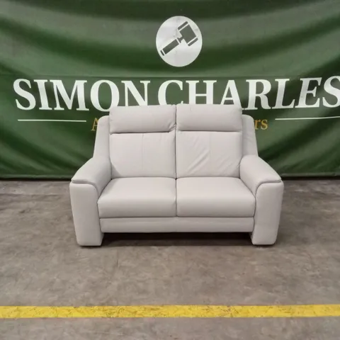 QUALITY DESIGNER ITALIAN MADE GIORGIA 2 SEATER LEATHER SOFA