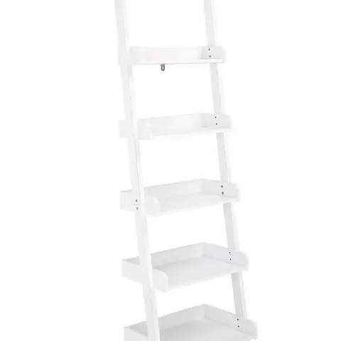 REBEL LADDER SHELF - WHITE - FSC CERTIFIED - COLLECTION ONLY