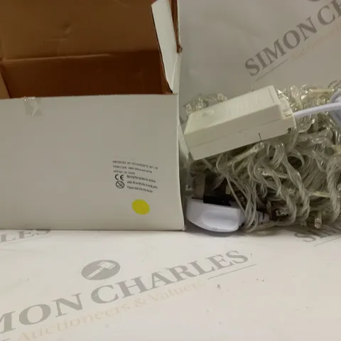 APPROX 25 BOXES OF 300 LED LIGHTS