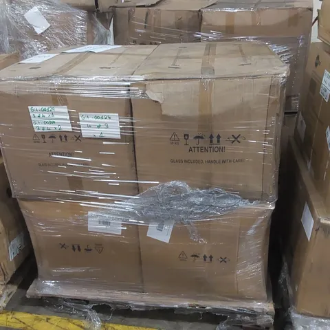 PALLET CONTAINING A LARGE QUANTITY OF ASSORTED GARDEN FURNITURE PARTS 