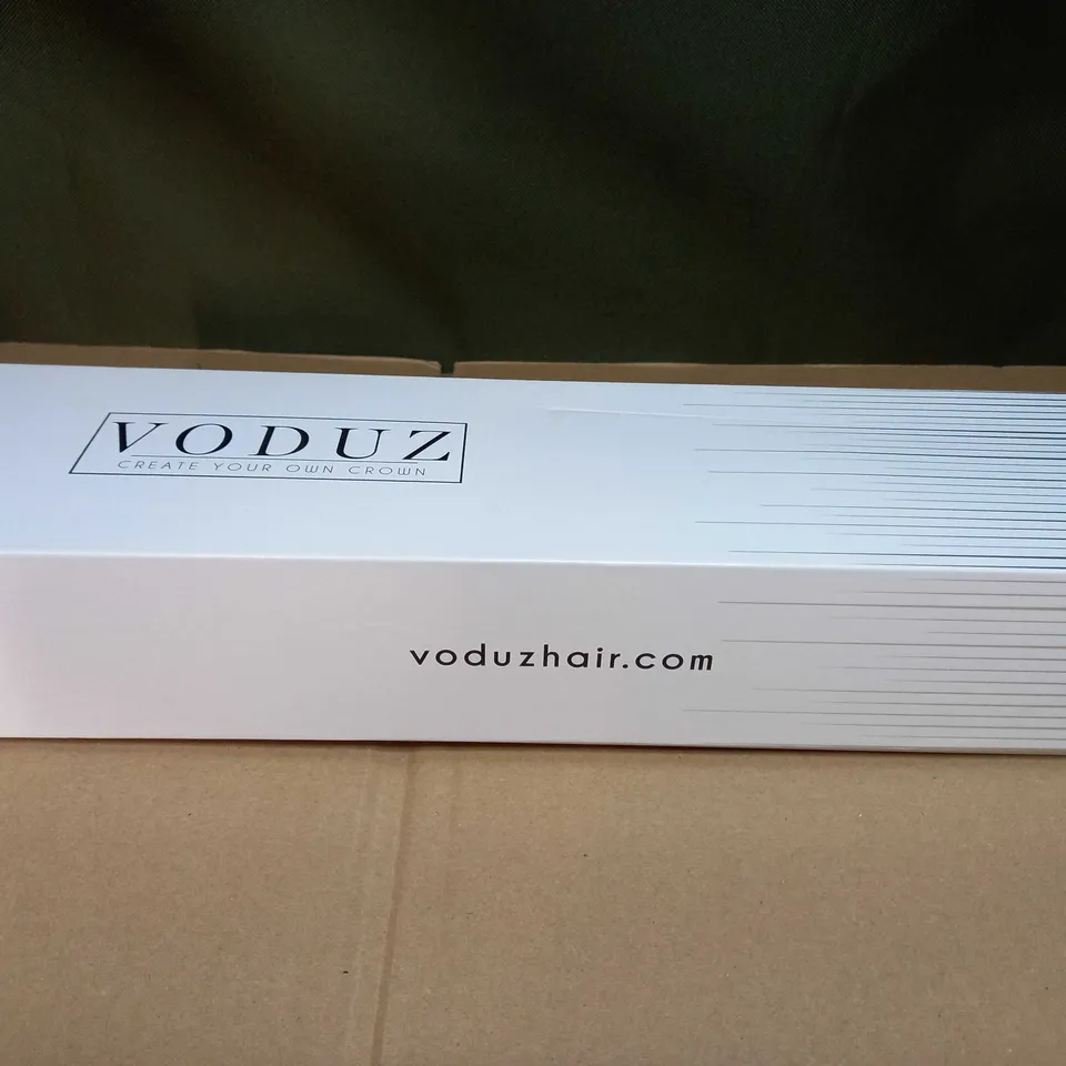 BOXED VODUZ WHITE HAIR STRAIGHTNERS 
