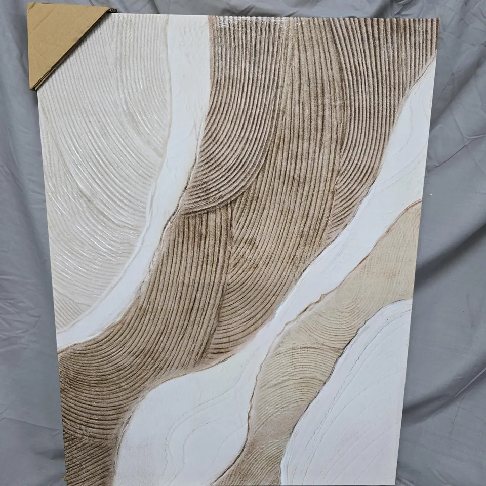 THE VERY COLLECTION PRINTED CANVAS WITH RAKED GEL 60X80CM