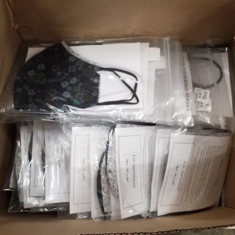 PALLET CONTAINING LARGE QUANTITY  OF ASSORTED FACE MASKS